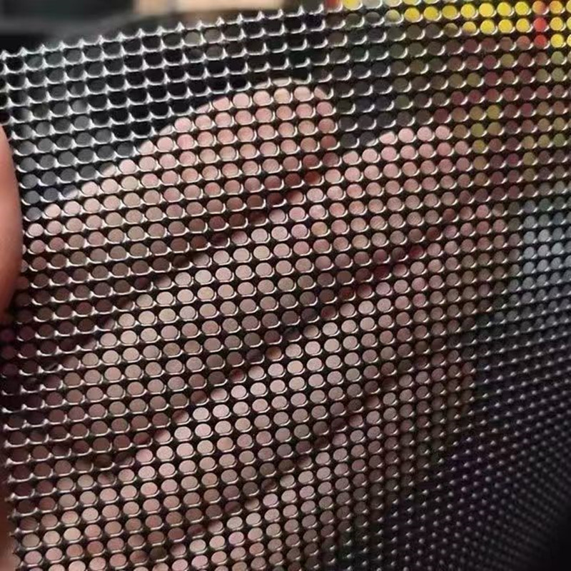 Stainless Steel Diamond Mesh High Transparency Screen Window